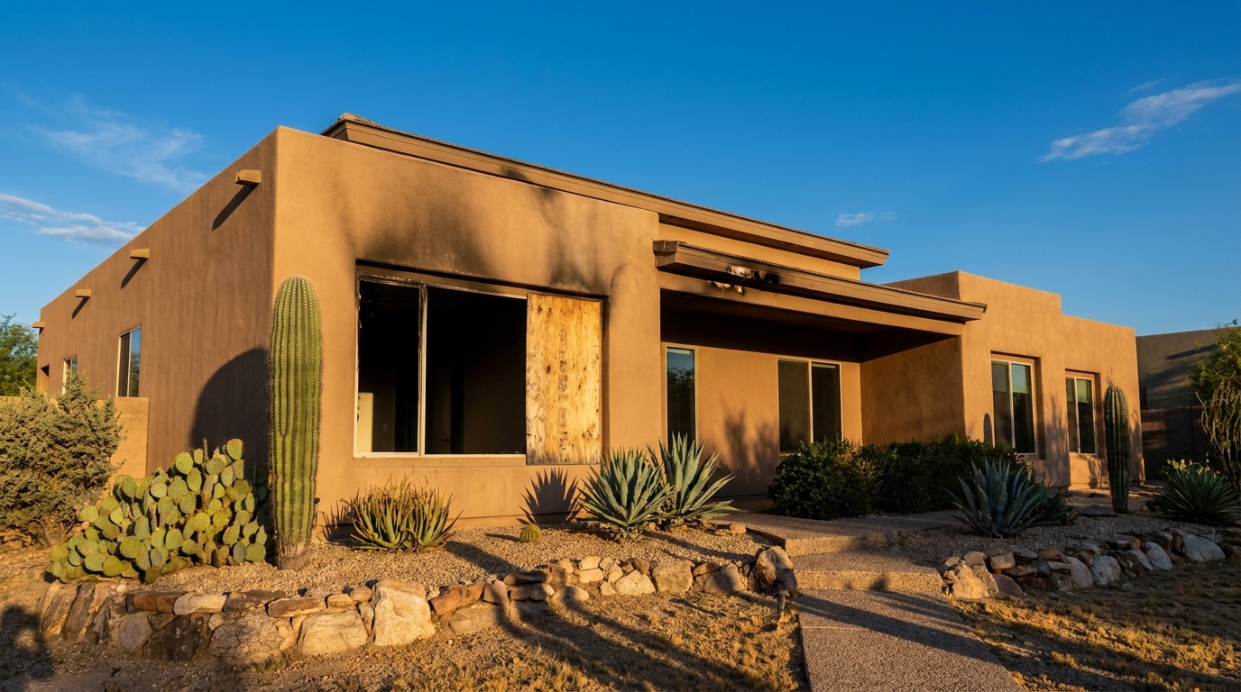 Selling a Fire-Damaged House in Arizona: What You Need to Know